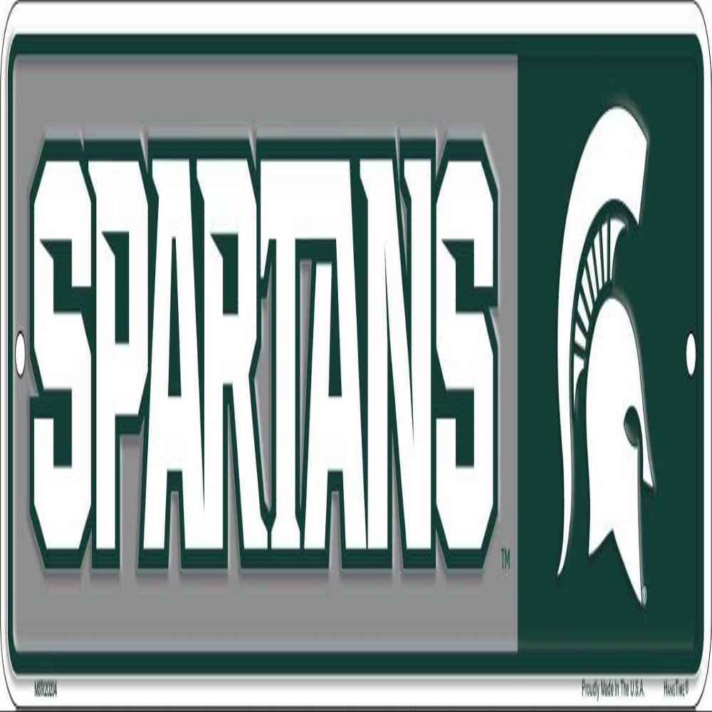 Hangtime Michigan State University - Michigan State Spartans 4x18 Street Sign