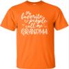 3X-Large Orange Mens My Favorite People Call Me Grandma Gift Idea T-Shirt view 2