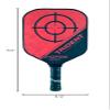 Engage Pickleball Trident Pickleball Paddle - Pickleball Paddles with Polymer Core - USAPA Approved Pickleball Paddles Pickleball Rackets for Adults - Standard (Red Horizon) view 2
