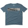 0501. Vintage Brooklyn Bridge New York City NYC Streetwear for Men T Shirt (Indigo 2X-Large) view 1