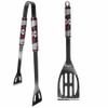 Siskiyou Sports C2BQ45 NCAA Mississippi St. Bulldogs 2 Piece Steel BBQ Tool Set view 1