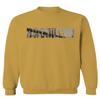 0501. Vintage Brooklyn Bridge New York City NYC Streetwear Men's Crewneck Sweatshirt (Gold Small) view 1
