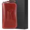 Trainpower Leather Fly Fishing Wallet,Fly BoxesUnique Fly Fishing Gift for Man dad Kids Husband Women view 1