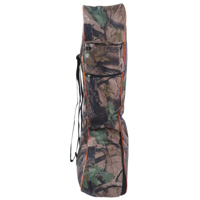 Asixxsix Archery Bag, Camo T Shaped Universal Storage Bag, Double Zipper Adjustable Soft Case with Backpack Straps for Outdoor Archery