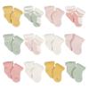 Gerber Unisex Baby 12-Pair Sock Bundle Golden Floral 3-6 Months view 1