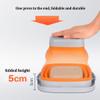 2 Pack Collapsible Plastic Bucket, Foldable Rectangular Tub for House Cleaning, Space Saving Outdoor Water Pot for Garden, Camping, Portable Fishing Water Pail (Size : 5L) view 4