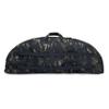 Silfrae Compound Bow Case Soft Bow Padded Case Light-Weight Bow Carry Bag with Arrow Pocket (Gray-Black Camo, L) view 2