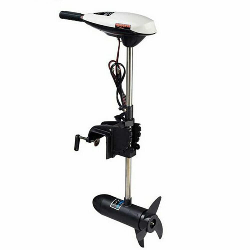 DNYSYSJ 65lbs Heavy Duty Electric Trolling Motor Engine 12V Outboard Marine Boat (65LB - 12V)