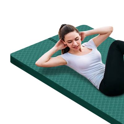 nuveti Large Exercise Mat - 15mm/20mm/30mm Thick Yoga Mat | Workout Mat for Fitness, Yoga, Pilates, Stretching & Floor Exercises for Women & Men with Free Carrying Bag