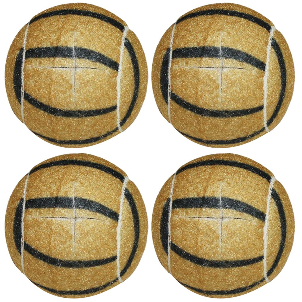 URBEST Walker Tennis Balls 4pcs Precut Heavy Duty Tennis Balls for Walkers