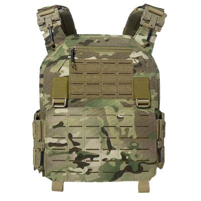ULIONTAC 1000D Lightweight Adjustable Camouflage Clothing Suits Quick Release for Jungle Hunting Shooting Airsoft Wildlife (MC)