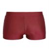 Huimingda Kids Girls Athletic Gymnastics Shorts Dance Shorts Tumbling Volleyball Cheer Ballet Bottoms Burgundy 12-14 Years view 2