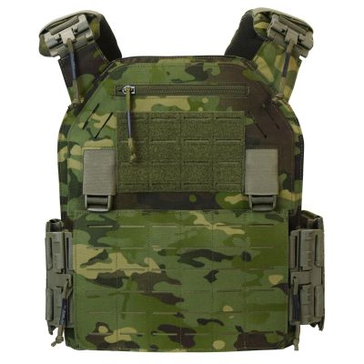 ULIONTAC 1000D Lightweight Adjustable Camouflage Clothing Suits Quick Release for Jungle Hunting Shooting Airsoft Wildlife (MCTP)