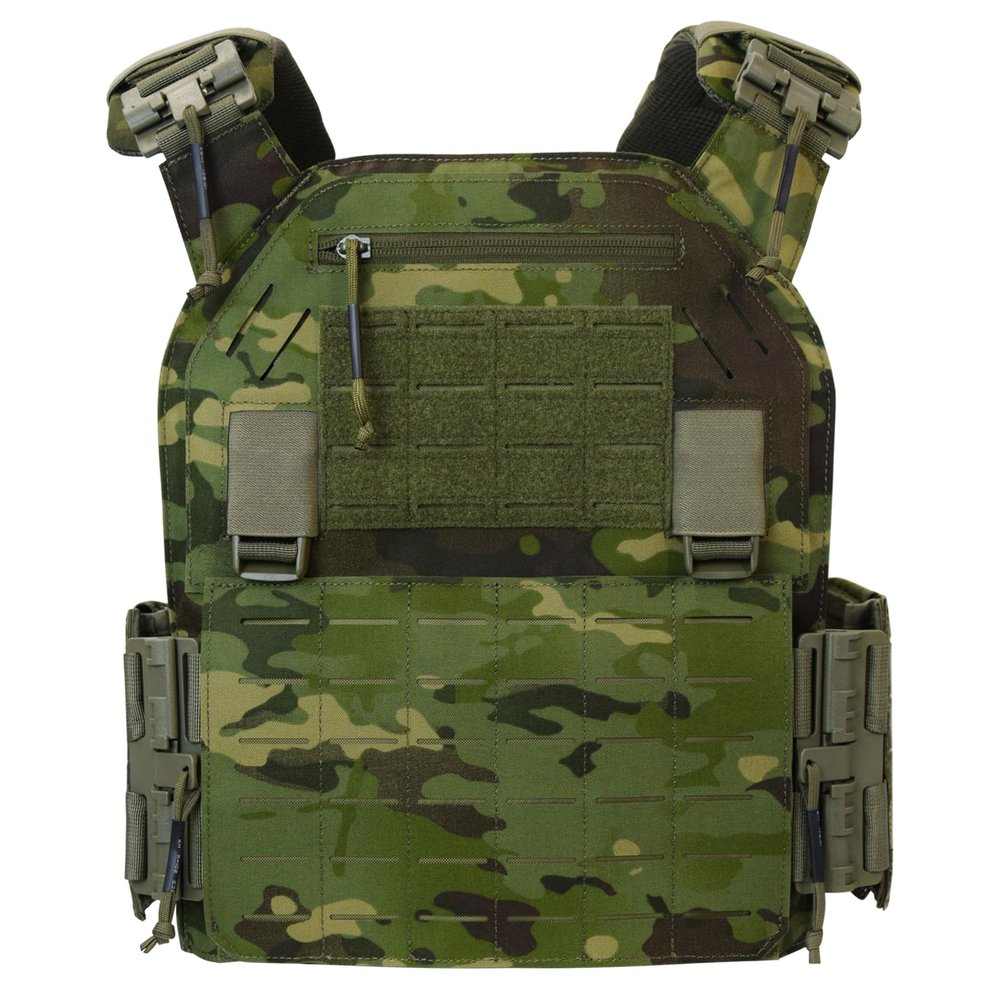 ULIONTAC 1000D Lightweight Adjustable Camouflage Clothing Suits Quick Release for Jungle Hunting Shooting Airsoft Wildlife (MCTP)