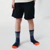COTTON DAY Kids Boys Crew Dress Socks Bright Colorful Stripes Design 10-12 Years Thin Colorful Size XL (12) view 2