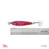 5pcs Pink 2.5oz Fish WOW! Fishing Mega Metal Bait Jig 2-1/2oz Luna Mega Live Lure with Treble Hook view 2