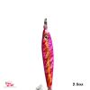 5pcs Pink 2.5oz Fish WOW! Fishing Mega Metal Bait Jig 2-1/2oz Luna Mega Live Lure with Treble Hook view 3