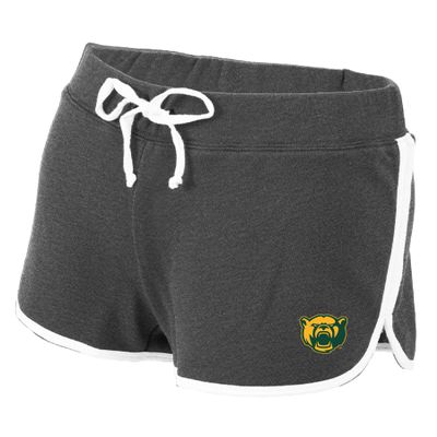 Boxercraft Women's Baylor University Bears Relay Short, Granite/White, S