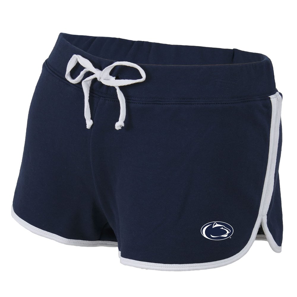 boxercraft Women's Penn State Nittany Lions Relay Short, Navy/White, XL