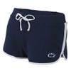boxercraft Women's Penn State Nittany Lions Relay Short, Navy/White, XL view 1