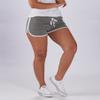 boxercraft Women's Clemson University Tigers Relay Short, Granite/White, L view 3
