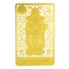 Fengshuibringluck Fuk LUK Sau Three Star Gods Gold Card to Attract Health, Wealth and Happiness 3PCS Amulet Card view 3