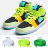 UpUGo 3 Pair Flat Shoe laces, 5/16" Wide Shoelaces for Athletic Running Sneakers Shoes Boot Strings view 3