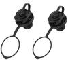 Inflatable Boat Air Valve, Qidoe Inflatable Boat Replacement Caps Boat Spiral Air Plugs 0ne-Way Inflation Replacement Screw Boston Valve for Rubber Dinghy Raft Kayak Pool Boat Airbeds-2PCS view 1