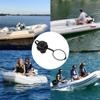 Inflatable Boat Air Valve, Qidoe Inflatable Boat Replacement Caps Boat Spiral Air Plugs 0ne-Way Inflation Replacement Screw Boston Valve for Rubber Dinghy Raft Kayak Pool Boat Airbeds-2PCS view 4