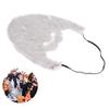 FILFEEL Halloween Party Fake Beard, Costume Facial False Beard Male Fake Whisker for Party Supplies Grey view 4
