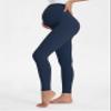 Buttergene Women's Maternity Leggings over the Belly Pregnancy Active Wear Workout Yoga Tights Pants view 2