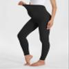 Buttergene Women's Maternity Leggings over the Belly Pregnancy Active Wear Workout Yoga Tights Pants view 3