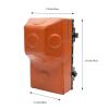 Wall Mount Punching Bag, Uppercut Boxing Training Equipment with Resilient High Density Foam/EVA,Within 7.87'' Adjustable, Training Punching Target for Boxing Gyms, Gymnasiums (L) view 4