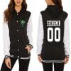 ACEFAST INC SKZ Varsity Jacket Hoodie Bangchan Felix Hyunjin Jeongin Pullover Sweatshirts For Women view 1