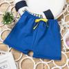 ACSUSS Baby Boy Girl Basketball Jersey Shorts Elastic Waistband Bottoms Drawstring Jogger Pants Royal Blue A 9-12 Months view 2