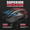 VICTGOAL Bike Helmet with USB Rechargeable Rear Light Detachable Magnetic Goggles Removable Sun Visor Mountain & Road Bicycle Helmets for Men Women Adult Cycling Helmets (M: 54-58 cm, Ti) view 3