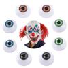 FOMIYES Halloween Scary Eyes Eyeballs 8Pcs Plastic Hollow Eyeball Props for Halloween Party Art Dolls Sculptures Props Costume Supplies view 1