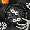 FOMIYES Halloween Scary Eyes Eyeballs 8Pcs Plastic Hollow Eyeball Props for Halloween Party Art Dolls Sculptures Props Costume Supplies view 4