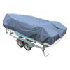 20-22FT 210D Gray Boat Cover Trailerable with Storage Bag view 1