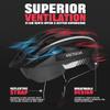 VICTGOAL Bike Helmet with USB Rechargeable Rear Light Detachable Magnetic Goggles Removable Sun Visor Mountain & Road Bicycle Helmets for Men Women Adult Cycling Helmets (XL: 59-63 cm, Black White) view 3