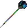 Winmau Simon Whitlock Urban World Cup Edition 20g Gram Professional Soft Tip Tungsten Darts Set with Flights and Stems (Shafts) view 2