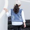NABER Kids Girls' Fashion Sleeveless Outerwear Denim Jacket Vest Age 4-14 Years(Blue2,5-6 Years) view 3