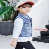 NABER Kids Girls' Fashion Sleeveless Outerwear Denim Jacket Vest Age 4-14 Years(Blue2,5-6 Years) view 4
