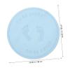 BESPORTBLE round skipping mat jump rope pad rubber mats for gym jump rope indoor Decorative Skipping Cushion round yoga Non-slip Gym outdoor fitness yoga supplies tpe view 3