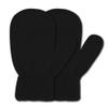 UTTPLL Toddler Magic Stretch Gloves Mittens Multicolor Soft Knitted Gloves Warm Kids Knit Thick Cold Mittens for Boys and Girls Black One Size view 1