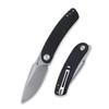 KUBEY Momentum KU344H Everyday Carry Pocket Knife, 3.43-Inch Drop Point Blade G10 Handles with Dual Thumb Studs and Reversible Clip for Outdoor Hunting Camping view 1