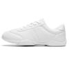 LANDHIKER Girls Cheer Shoes White Kids Cheer Sneakers Fashion Sports Training Athletic Comfortable Lightweight Breathable Tennis Shoes Flats Size view 2