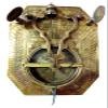 Antique Finish Handmade Brass Pendulum Sundial Compass-Traveler Trekking, Hunting, Survival Compass view 4
