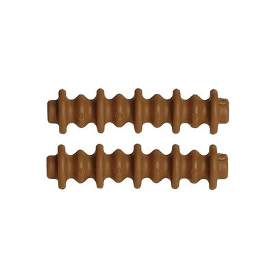 Pine Ridge Archery Nitro Button XL, Increases Bow Speed, Eliminates Nock Pinch, and Dampens String Vibration and Noise, Brown, Pack of 12