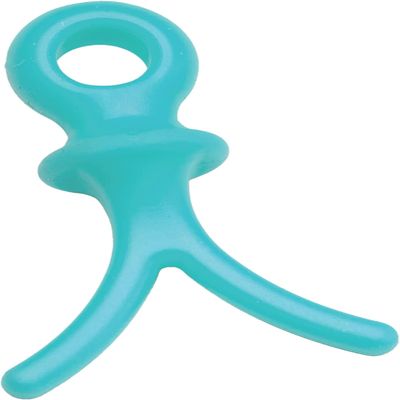 Pine Ridge Archery Wishbone Bow String and Cable Dampener for Noise Reduction and Vibration Control - Turquoise - Pack of 12